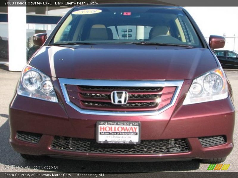 Dark Cherry Pearl / Ivory 2008 Honda Odyssey EX-L