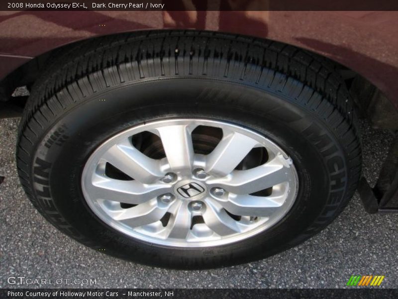 Dark Cherry Pearl / Ivory 2008 Honda Odyssey EX-L