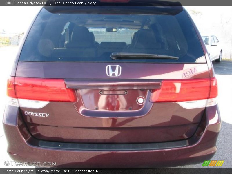 Dark Cherry Pearl / Ivory 2008 Honda Odyssey EX-L