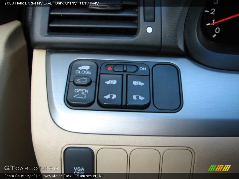 Dark Cherry Pearl / Ivory 2008 Honda Odyssey EX-L