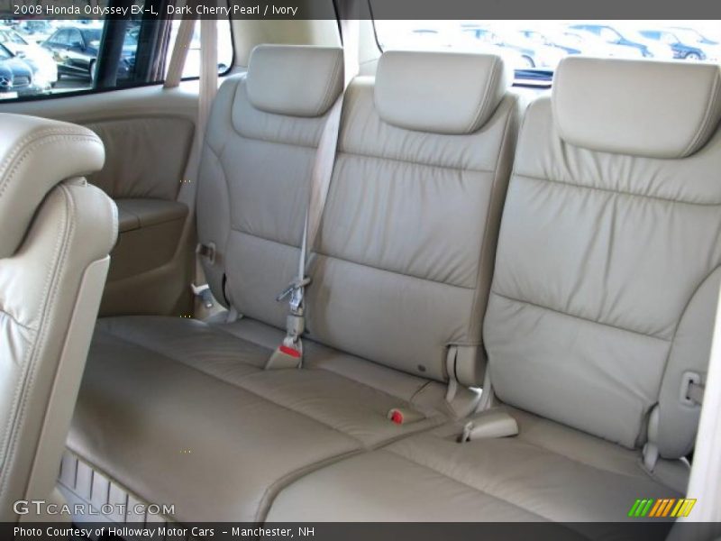 Dark Cherry Pearl / Ivory 2008 Honda Odyssey EX-L