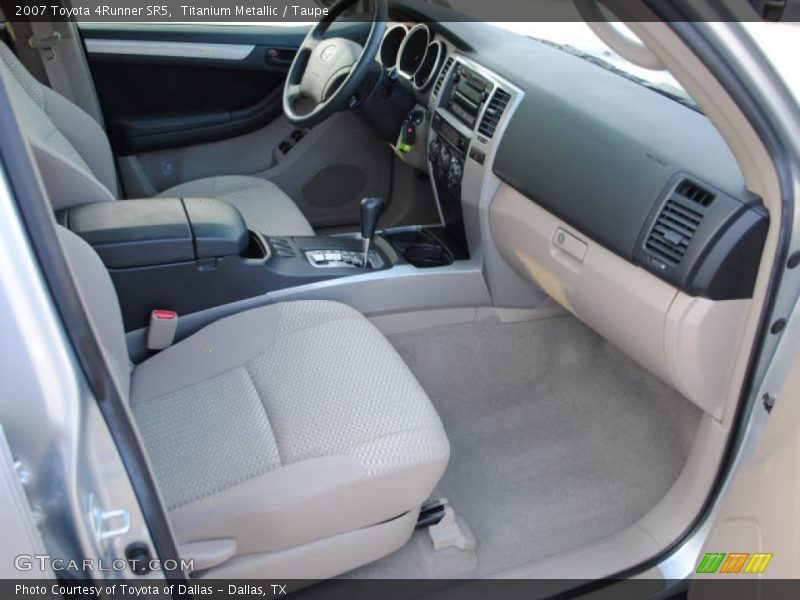 Titanium Metallic / Taupe 2007 Toyota 4Runner SR5