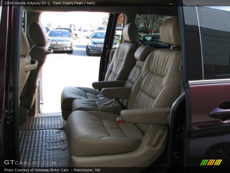 Dark Cherry Pearl / Ivory 2008 Honda Odyssey EX-L