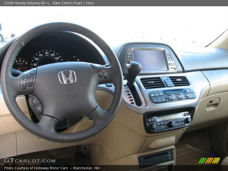 Dark Cherry Pearl / Ivory 2008 Honda Odyssey EX-L