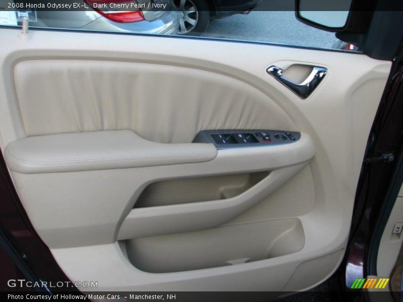 Dark Cherry Pearl / Ivory 2008 Honda Odyssey EX-L