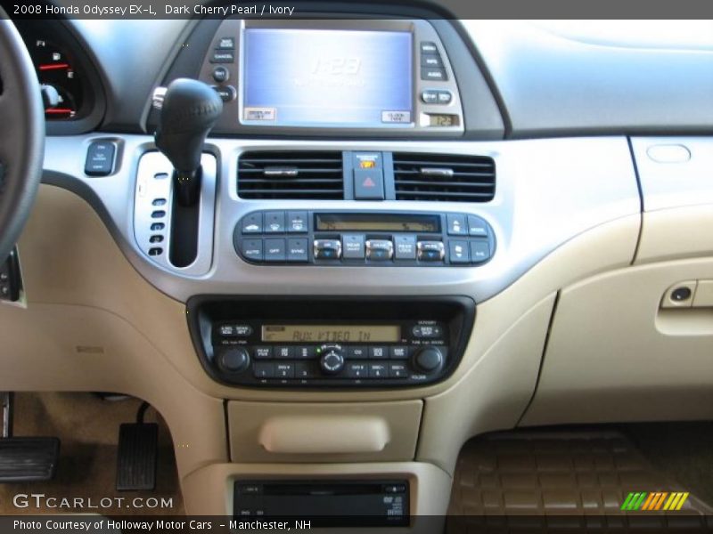 Dark Cherry Pearl / Ivory 2008 Honda Odyssey EX-L