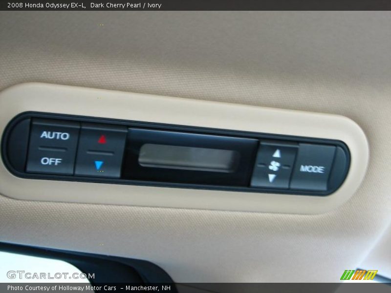 Dark Cherry Pearl / Ivory 2008 Honda Odyssey EX-L