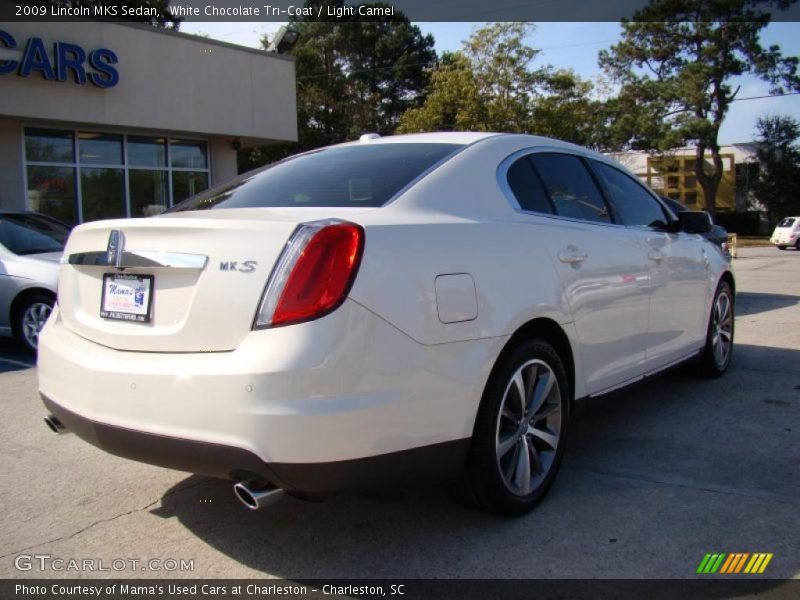 White Chocolate Tri-Coat / Light Camel 2009 Lincoln MKS Sedan
