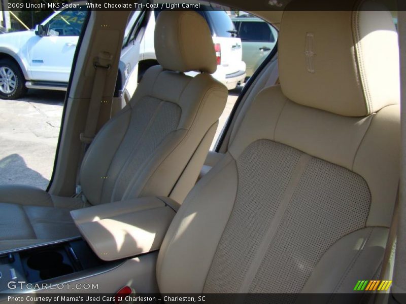 White Chocolate Tri-Coat / Light Camel 2009 Lincoln MKS Sedan