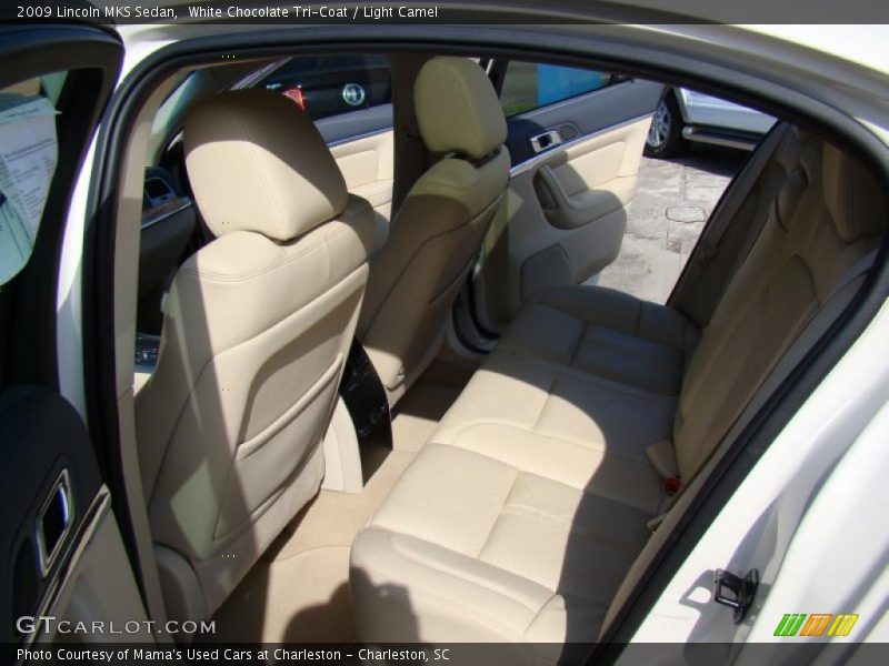 White Chocolate Tri-Coat / Light Camel 2009 Lincoln MKS Sedan