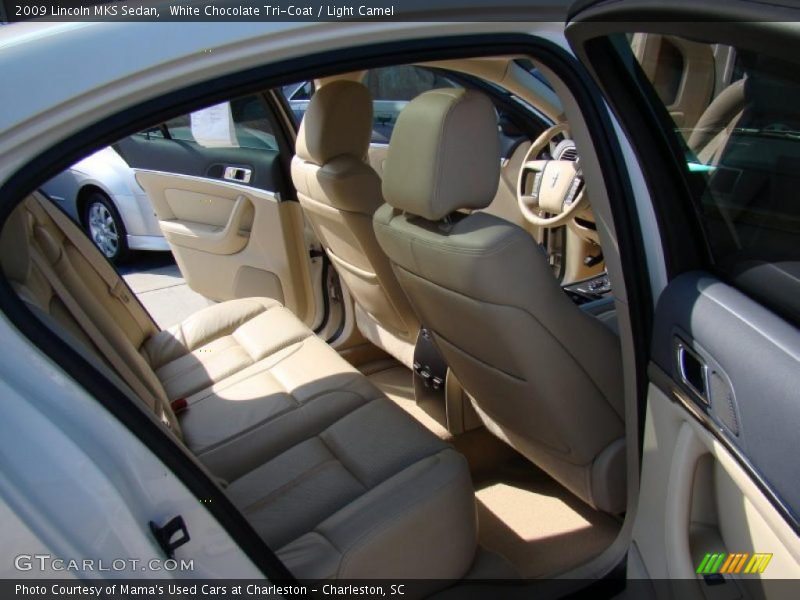 White Chocolate Tri-Coat / Light Camel 2009 Lincoln MKS Sedan