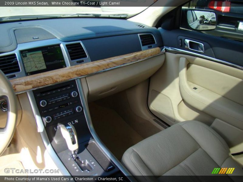 White Chocolate Tri-Coat / Light Camel 2009 Lincoln MKS Sedan