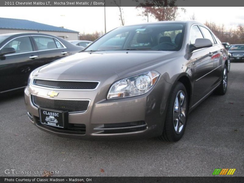 Mocha Steel Metallic / Ebony 2011 Chevrolet Malibu LT