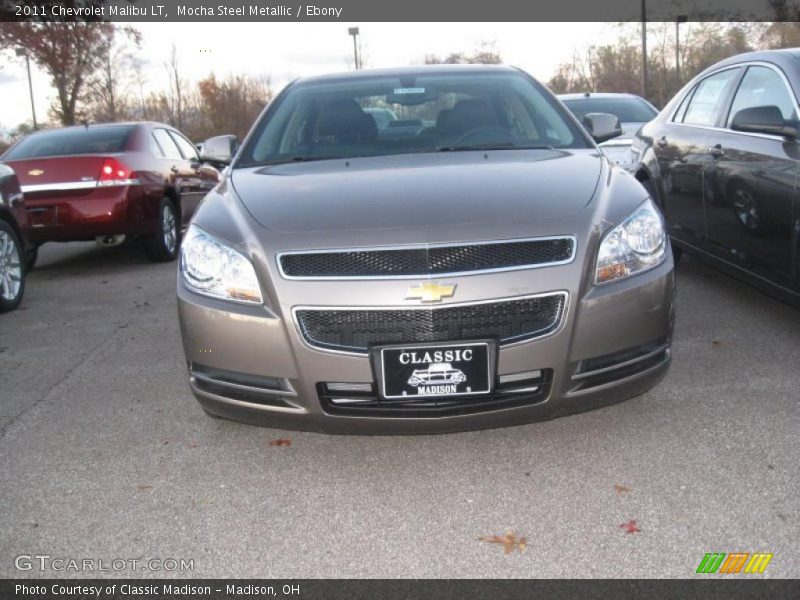 Mocha Steel Metallic / Ebony 2011 Chevrolet Malibu LT