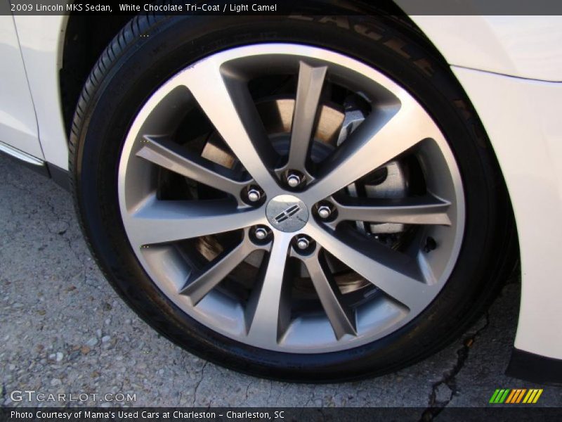White Chocolate Tri-Coat / Light Camel 2009 Lincoln MKS Sedan