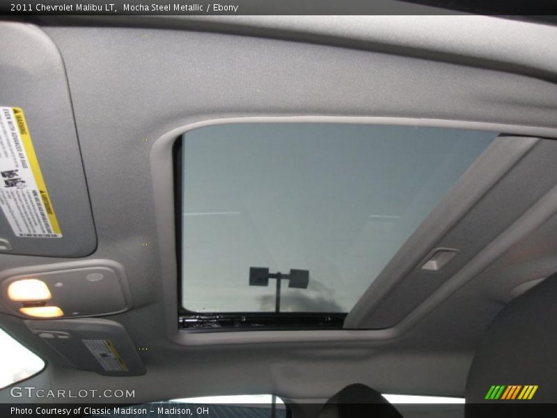 Sunroof of 2011 Malibu LT