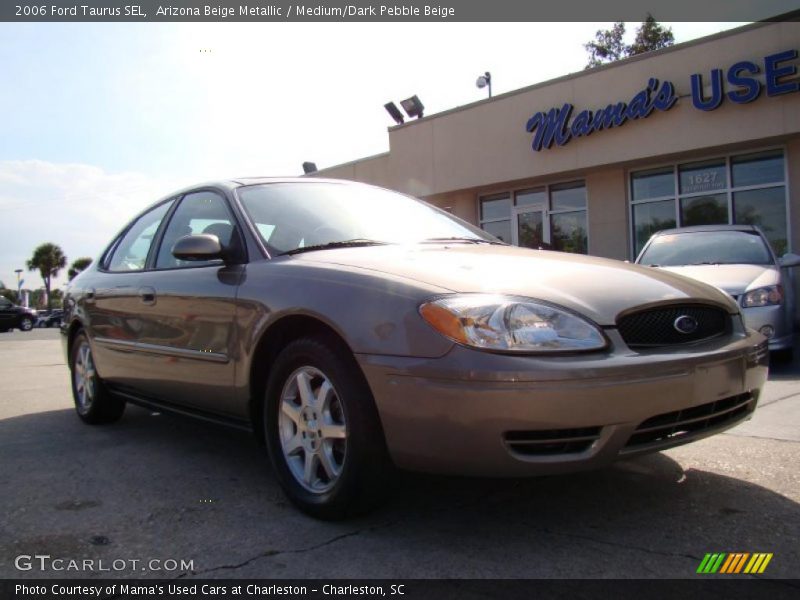 Arizona Beige Metallic / Medium/Dark Pebble Beige 2006 Ford Taurus SEL