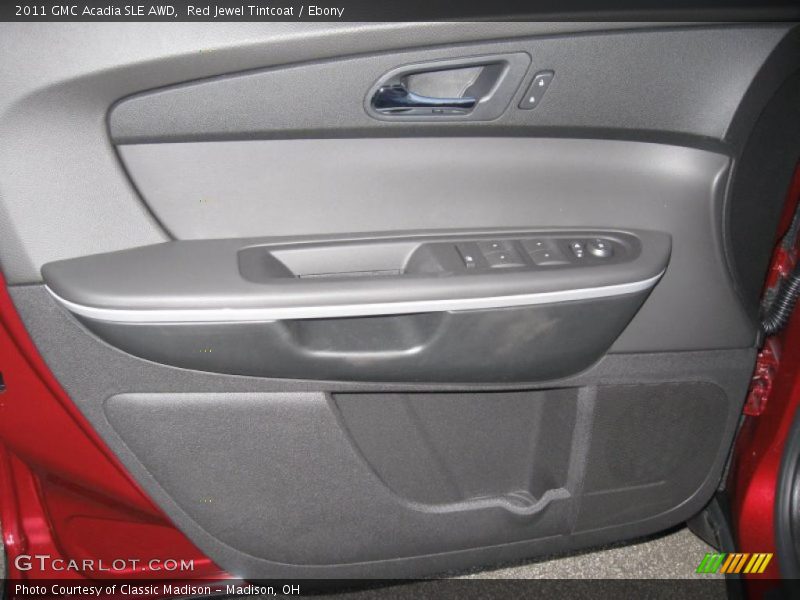 Red Jewel Tintcoat / Ebony 2011 GMC Acadia SLE AWD