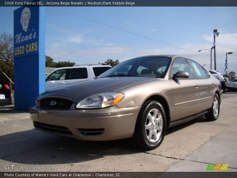 Arizona Beige Metallic / Medium/Dark Pebble Beige 2006 Ford Taurus SEL