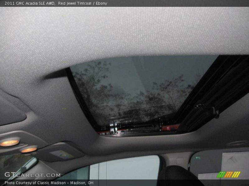 Red Jewel Tintcoat / Ebony 2011 GMC Acadia SLE AWD