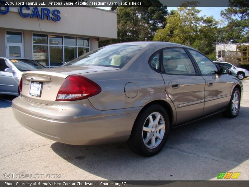 Arizona Beige Metallic / Medium/Dark Pebble Beige 2006 Ford Taurus SEL