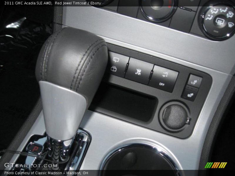 Controls of 2011 Acadia SLE AWD