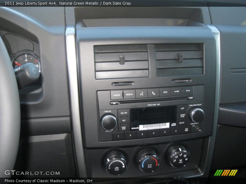 Controls of 2011 Liberty Sport 4x4