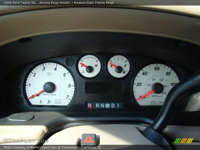 Arizona Beige Metallic / Medium/Dark Pebble Beige 2006 Ford Taurus SEL