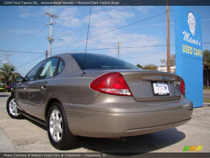 Arizona Beige Metallic / Medium/Dark Pebble Beige 2006 Ford Taurus SEL