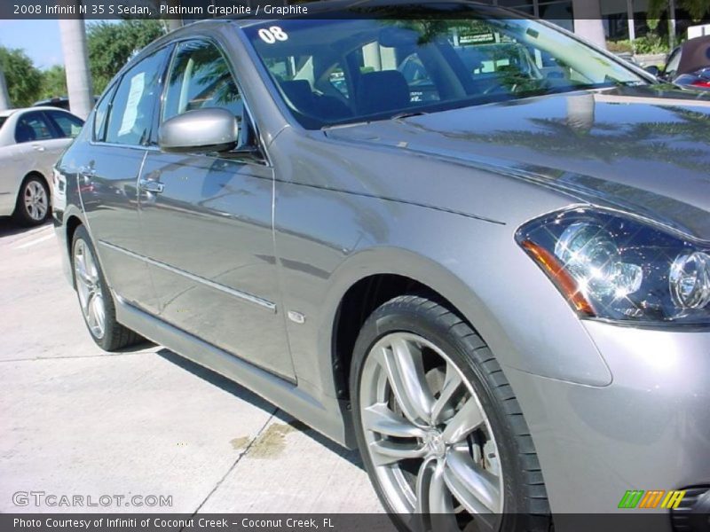 Platinum Graphite / Graphite 2008 Infiniti M 35 S Sedan