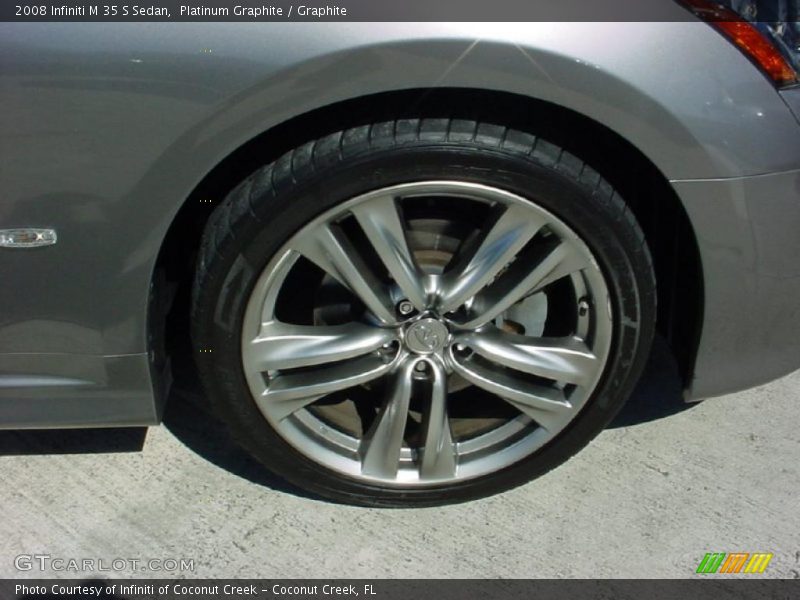 Platinum Graphite / Graphite 2008 Infiniti M 35 S Sedan