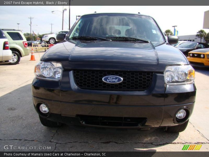 Black / Ebony 2007 Ford Escape Hybrid
