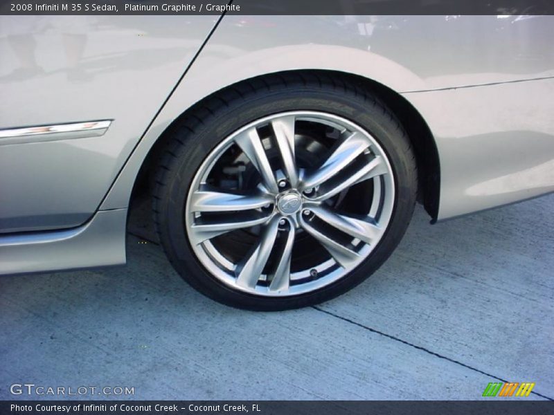 Platinum Graphite / Graphite 2008 Infiniti M 35 S Sedan