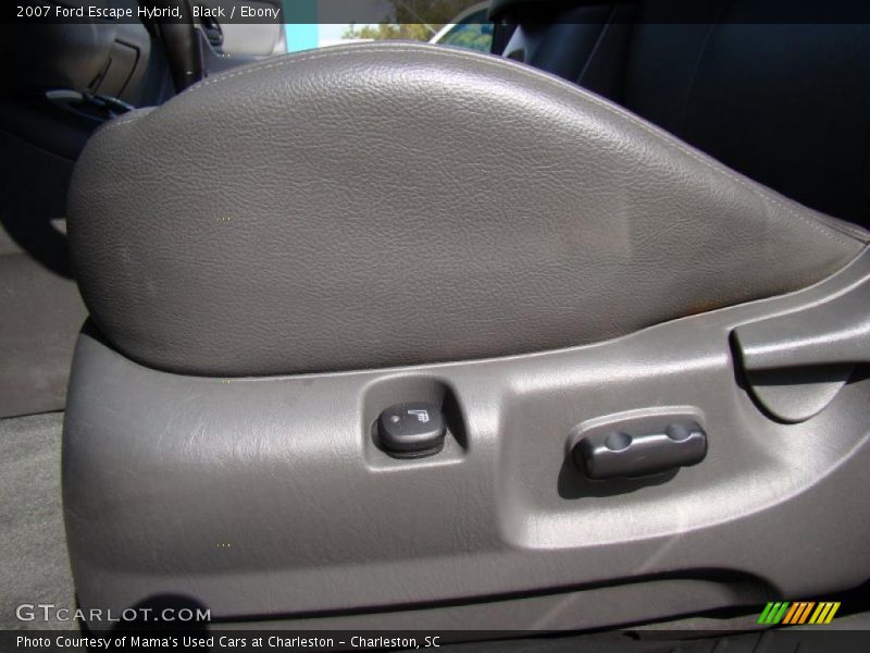 Black / Ebony 2007 Ford Escape Hybrid