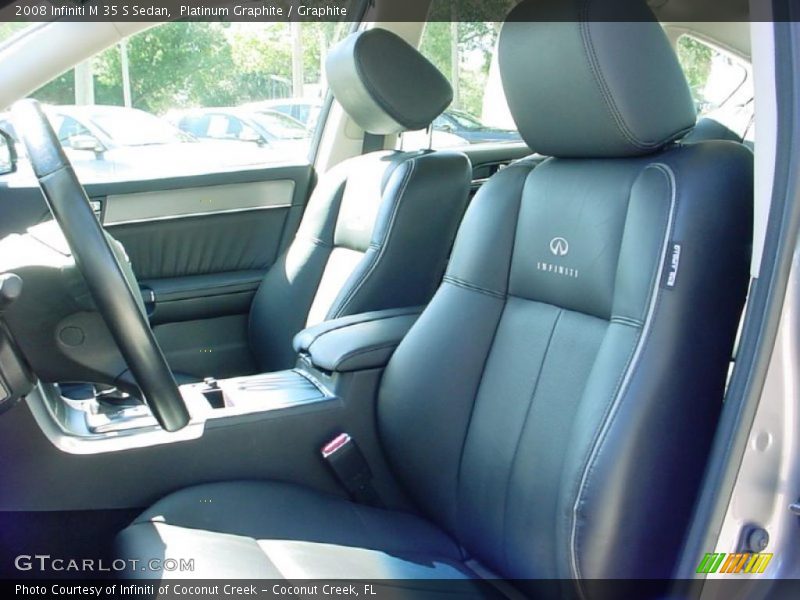 Platinum Graphite / Graphite 2008 Infiniti M 35 S Sedan