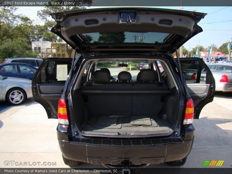 Black / Ebony 2007 Ford Escape Hybrid