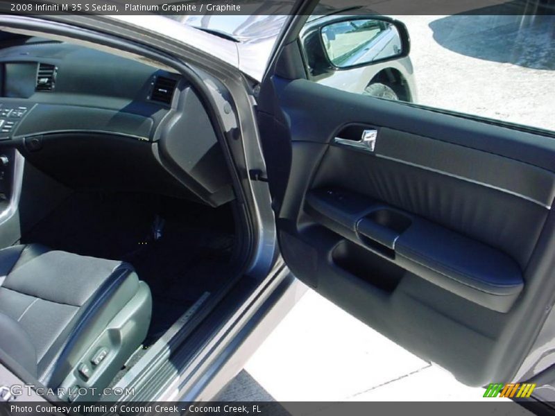 Platinum Graphite / Graphite 2008 Infiniti M 35 S Sedan