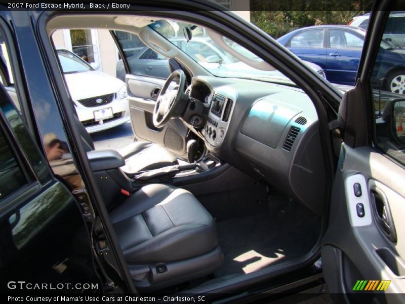 Black / Ebony 2007 Ford Escape Hybrid