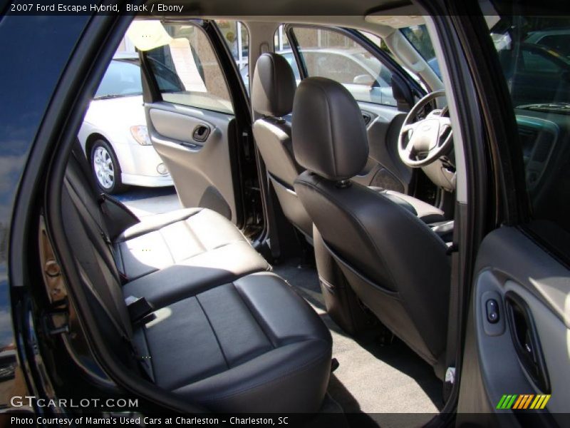 Black / Ebony 2007 Ford Escape Hybrid