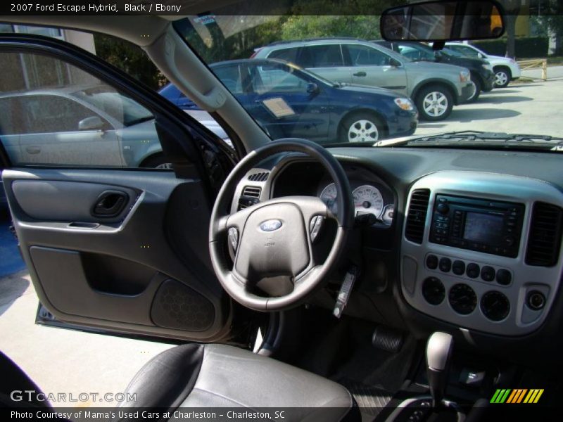 Black / Ebony 2007 Ford Escape Hybrid