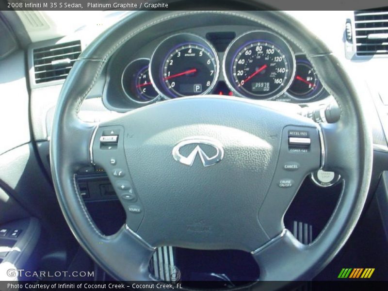 Platinum Graphite / Graphite 2008 Infiniti M 35 S Sedan
