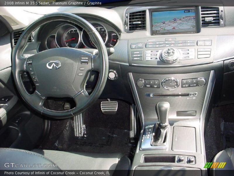 Platinum Graphite / Graphite 2008 Infiniti M 35 S Sedan