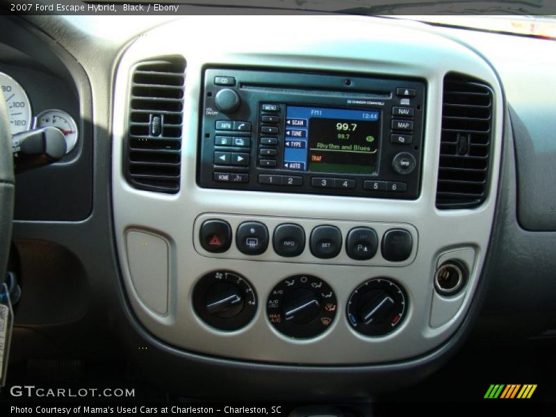 Controls of 2007 Escape Hybrid