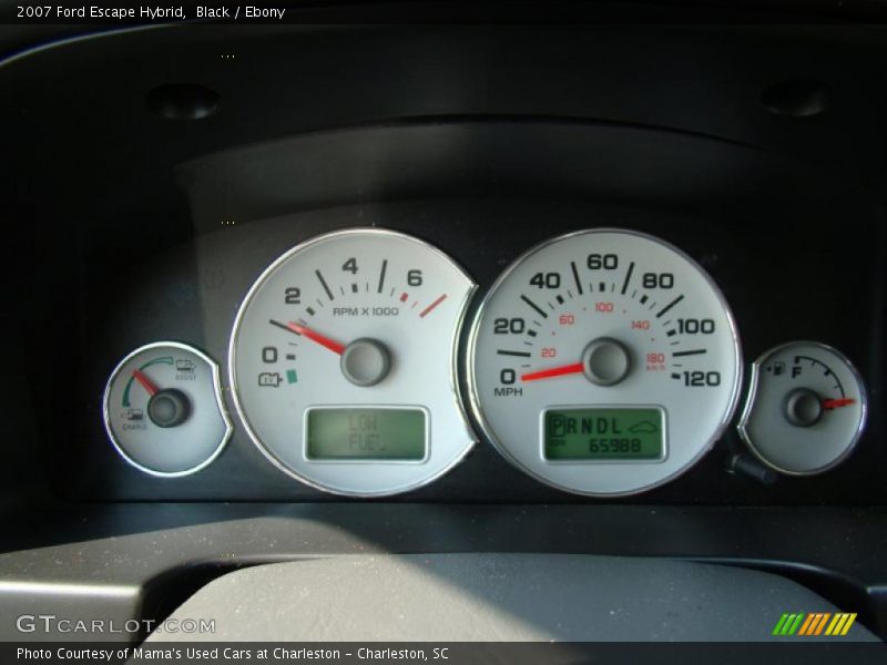  2007 Escape Hybrid Hybrid Gauges