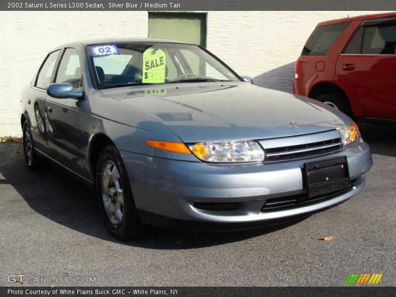 Silver Blue / Medium Tan 2002 Saturn L Series L300 Sedan