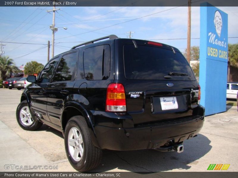 Black / Ebony 2007 Ford Escape Hybrid