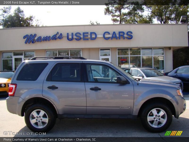 Tungsten Grey Metallic / Stone 2008 Ford Escape XLT