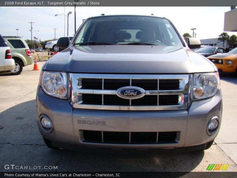 Tungsten Grey Metallic / Stone 2008 Ford Escape XLT