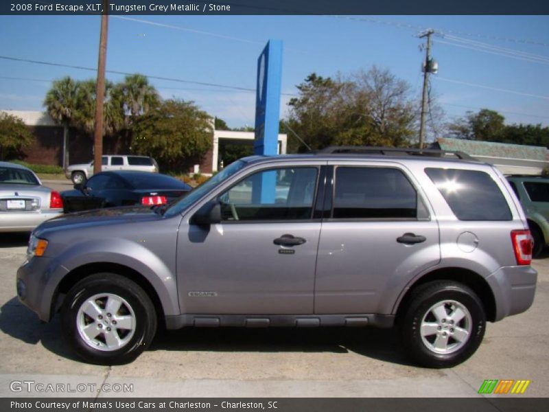 Tungsten Grey Metallic / Stone 2008 Ford Escape XLT