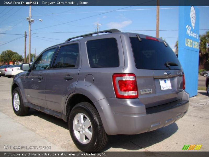 Tungsten Grey Metallic / Stone 2008 Ford Escape XLT